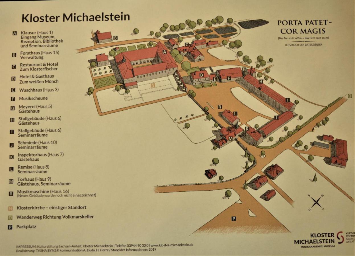 Hotel Gasthaus Weisser Moench Blankenburg  Eksteriør bilde